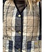 Barbour Reimagined icons reversible tartan quilted liner Dark navy/birchwood