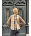 Barbour Reimagined icons reversible tartan quilted liner Dark navy/birchwood