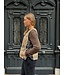 Barbour Reimagined icons reversible tartan quilted liner Dark navy/birchwood