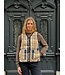 Barbour Reimagined icons reversible tartan quilted liner Dark navy/birchwood