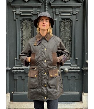 Barbour Icons modern beaufort wax jacket Olive/classic