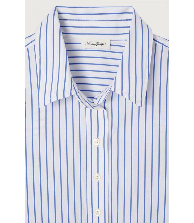 American Vintage NUR06A shirt Rayures riviere