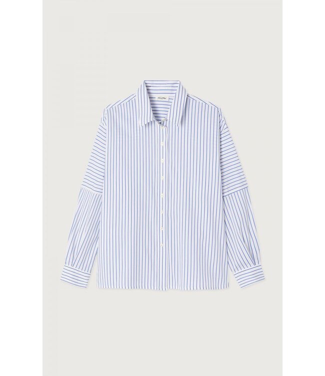 American Vintage NUR06A shirt Rayures riviere