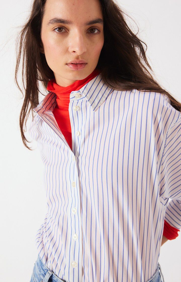American Vintage NUR06A shirt Rayures riviere