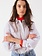 American Vintage NUR06A shirt Rayures riviere