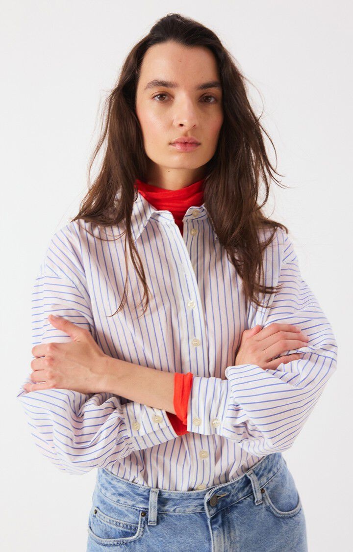 American Vintage NUR06A shirt Rayures riviere