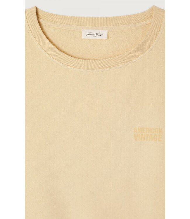 American Vintage JIT03A sweater Limonade vintage