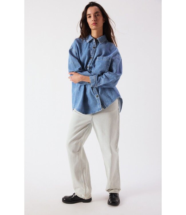 American Vintage JOY06D shirt Authentique stone