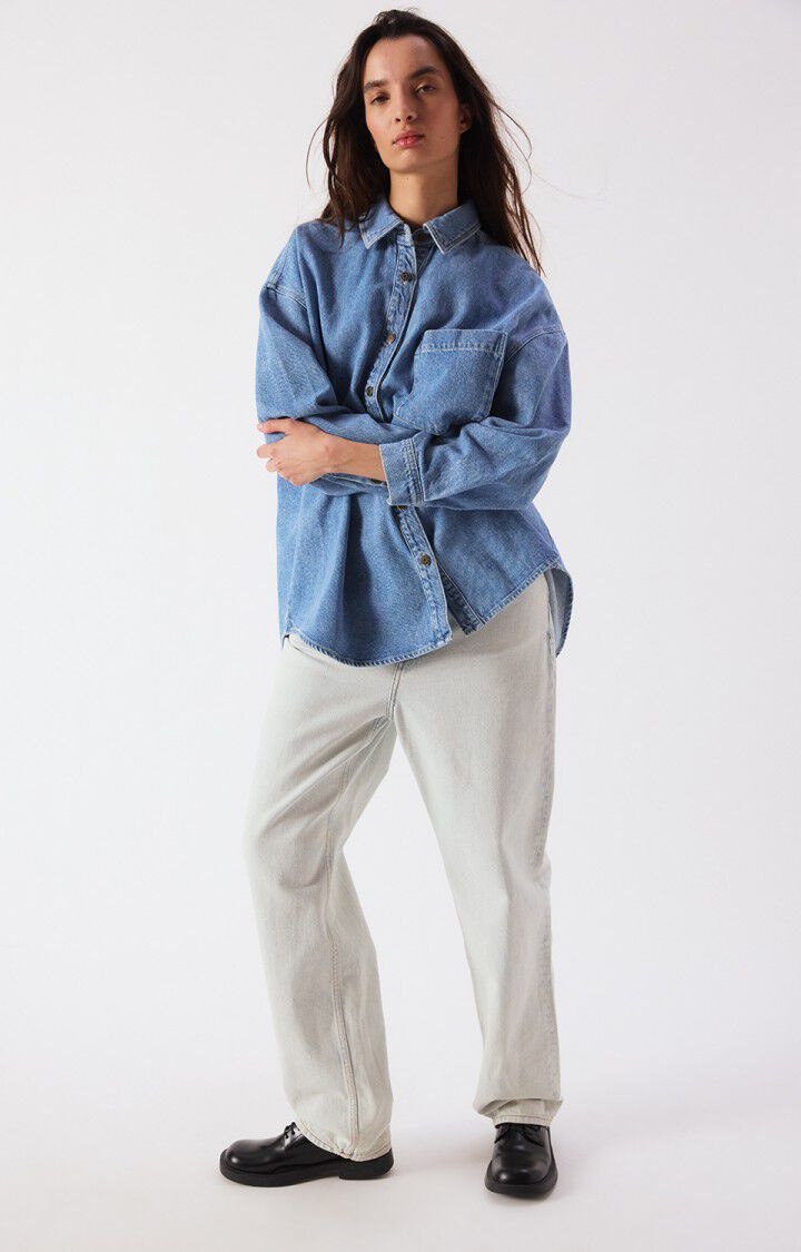 American Vintage JOY06D shirt Authentique stone
