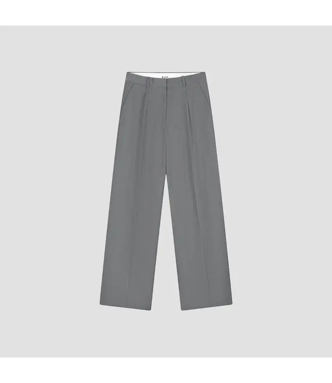 OLAF Wool tailored trousers Sharkshin