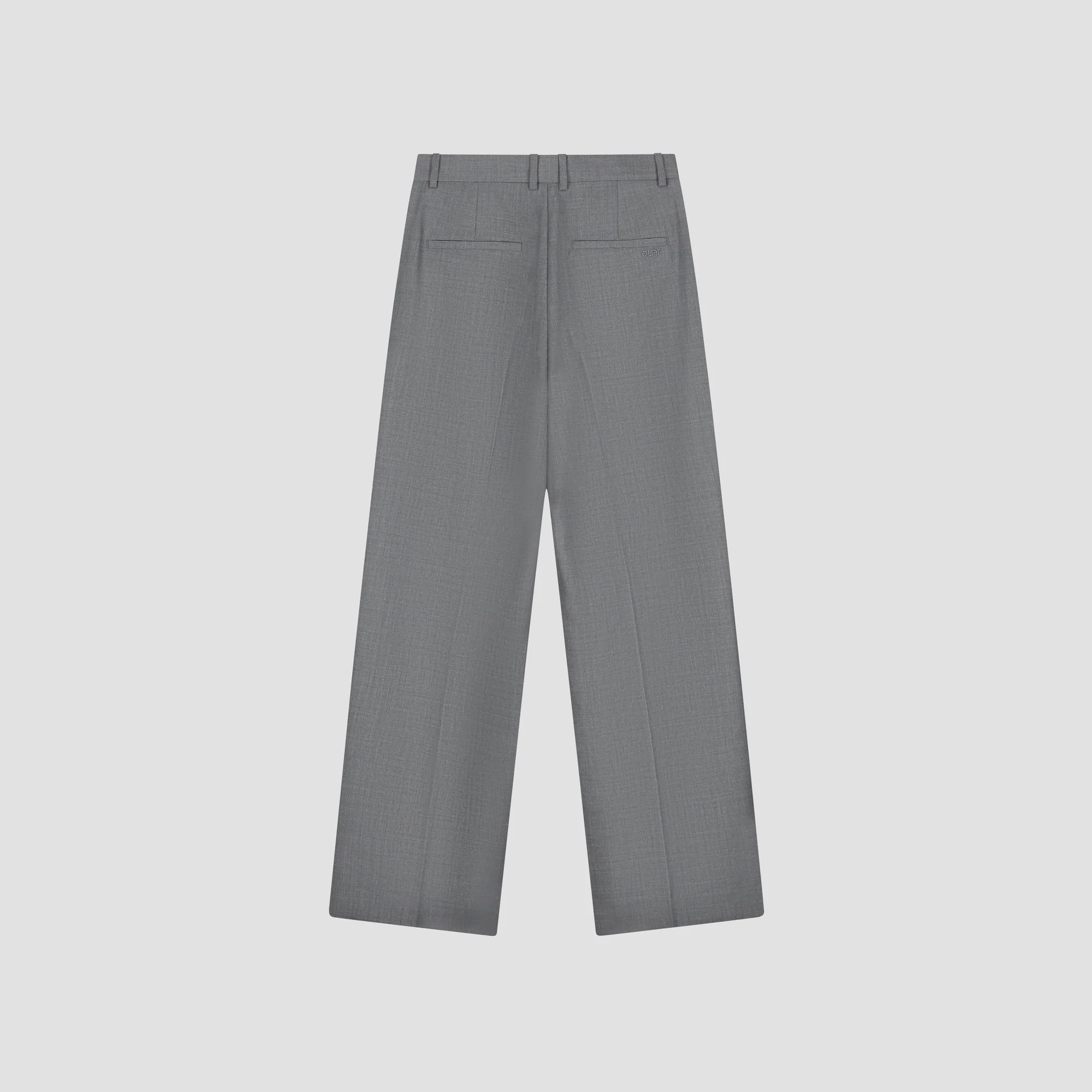 OLAF Wool tailored trousers Sharkshin