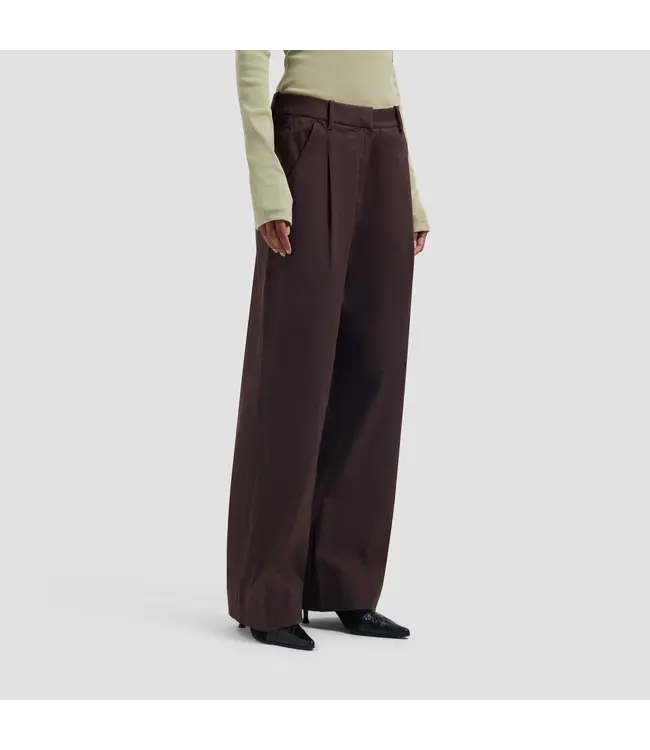 OLAF Tailored trousers Chocolate plum
