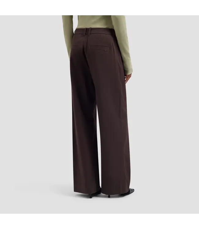 OLAF Tailored trousers Chocolate plum