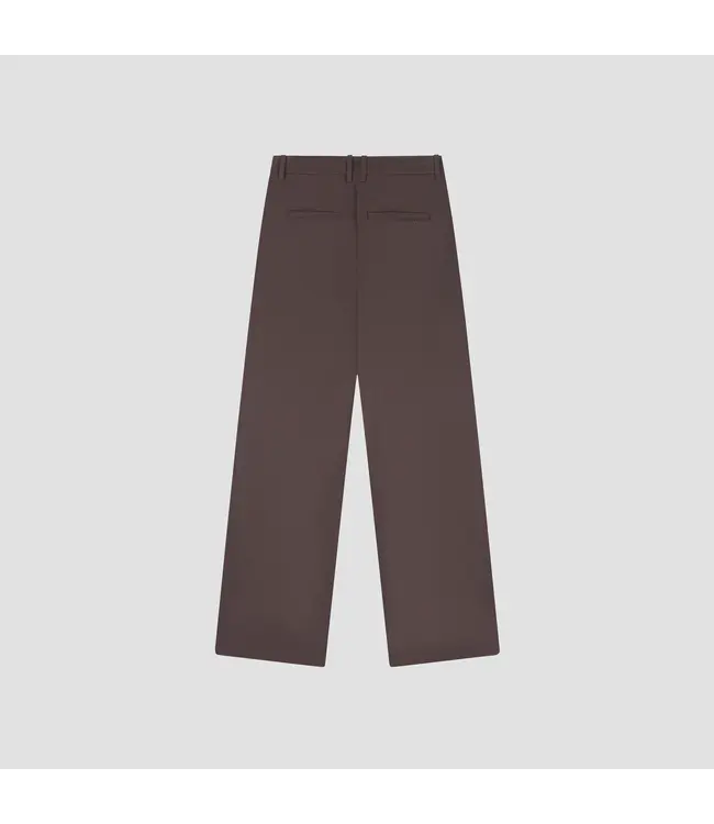 OLAF Tailored trousers Chocolate plum