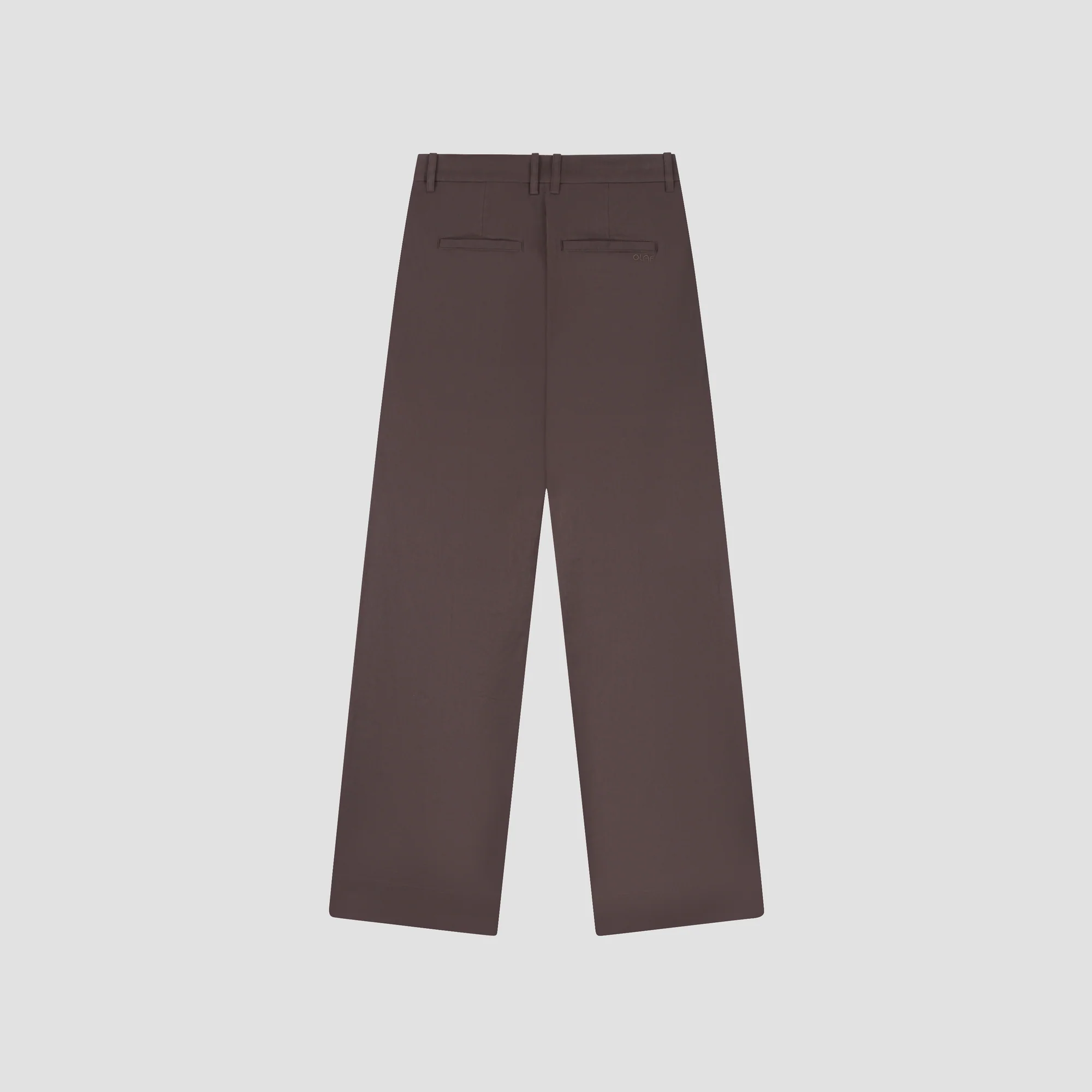 OLAF Tailored trousers Chocolate plum