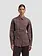 OLAF Checked fitted shirt Chocolate plum