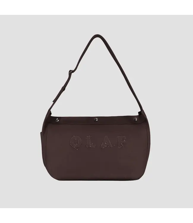 OLAF Newspaper bag chocolate plum
