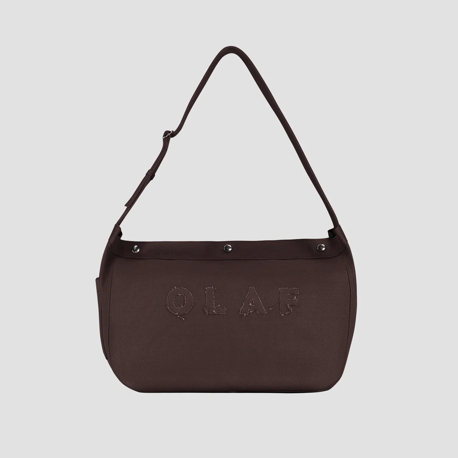 OLAF Newspaper bag chocolate plum