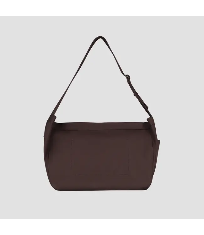 OLAF Newspaper bag chocolate plum