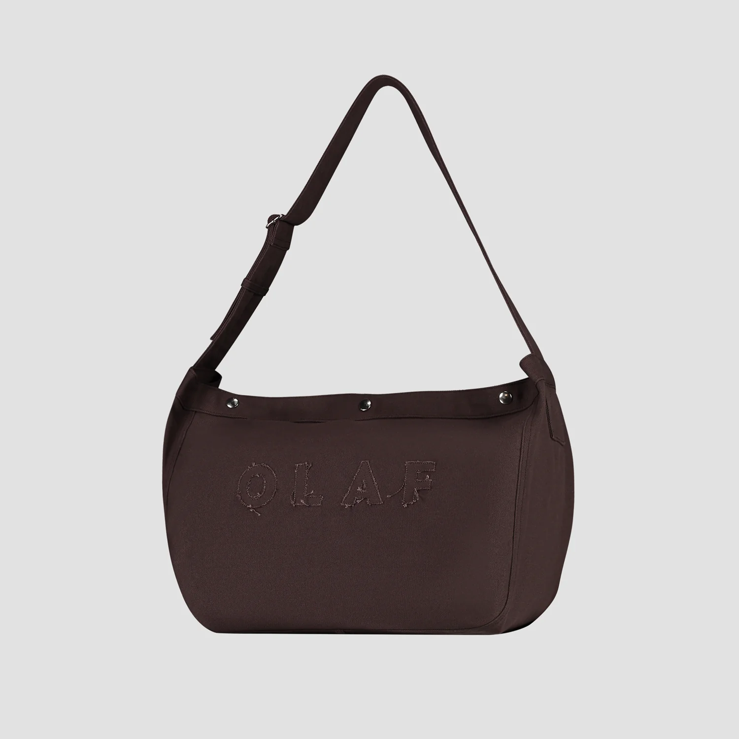 OLAF Newspaper bag chocolate plum