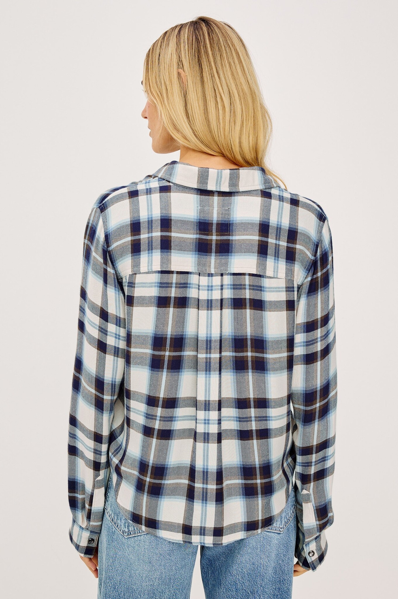 Rails Malin shirt Ecru midnight