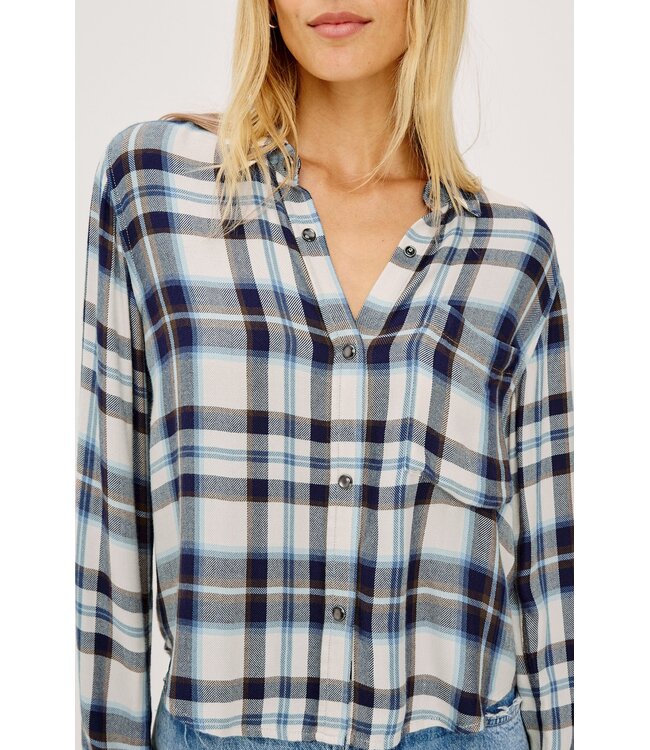 Rails Malin shirt Ecru midnight