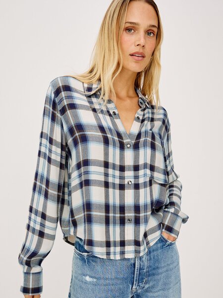 Rails Malin shirt Ecru midnight