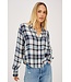 Rails Malin shirt Ecru midnight