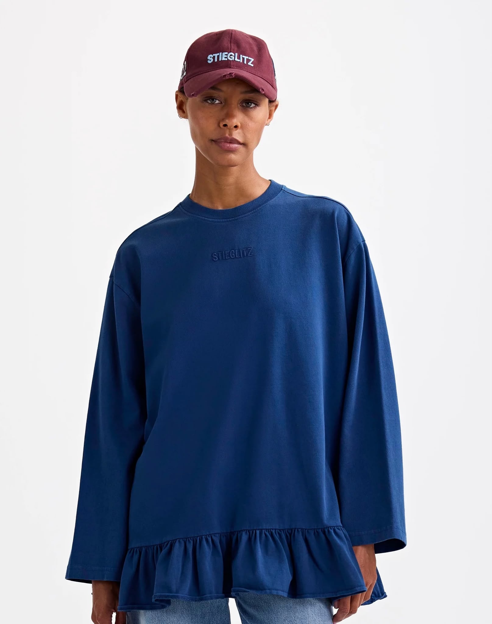 Stieglitz Brisa skate longsleeve Blue