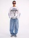 Stieglitz Marta boxy wide skate longsleeve Off white