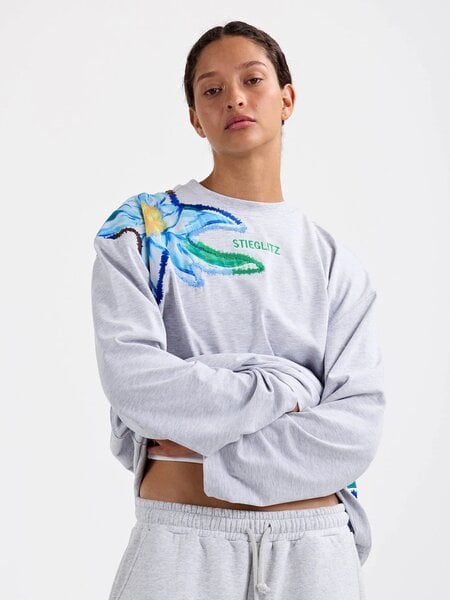 Stieglitz Eliza wide skate longsleeve Grey