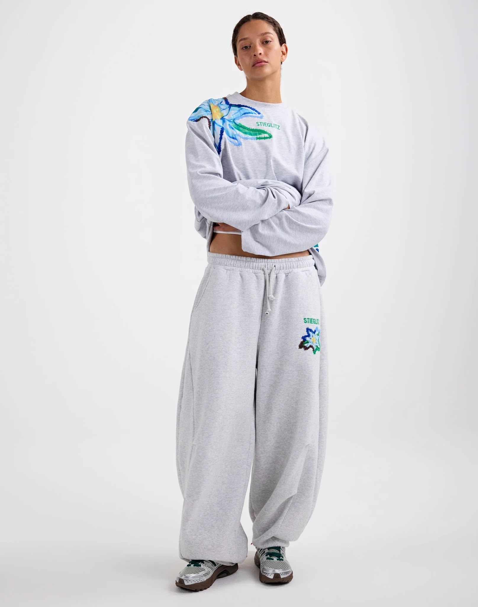 Stieglitz Eliza balloon sweatpants Grey