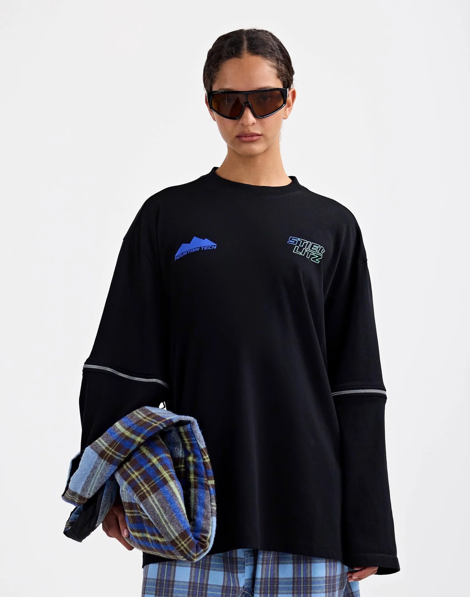 Stieglitz Mare wide skate longsleeve Black