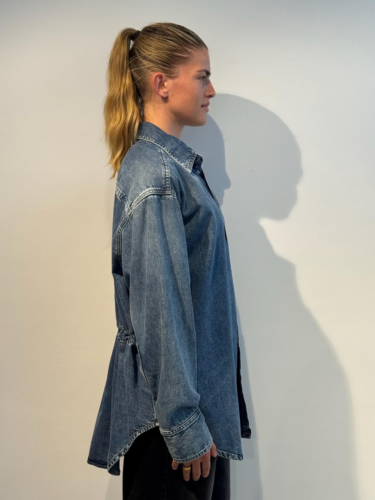 Haikure Victoria denim shirt Blue ryder