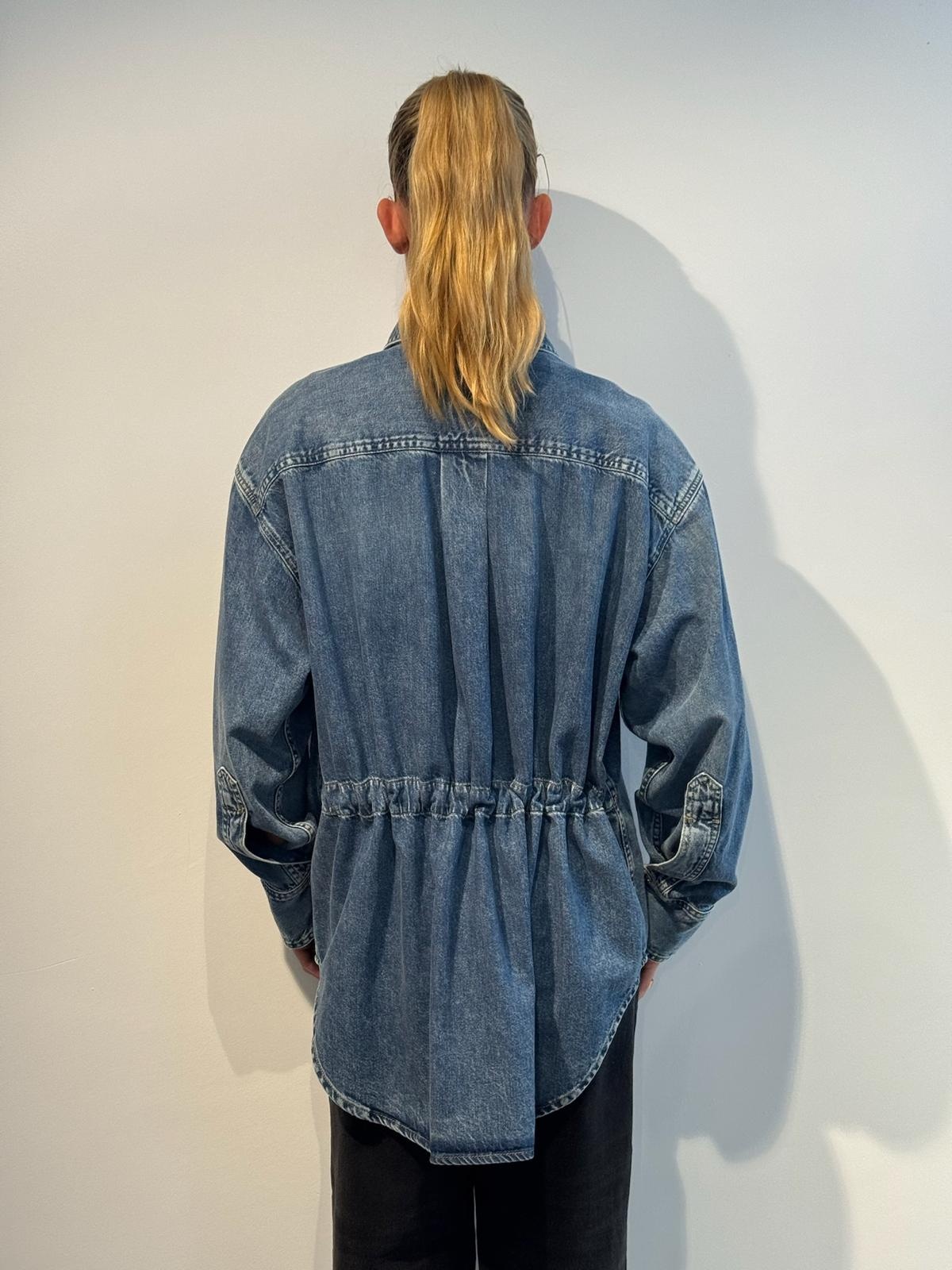 Haikure Victoria denim shirt Blue ryder