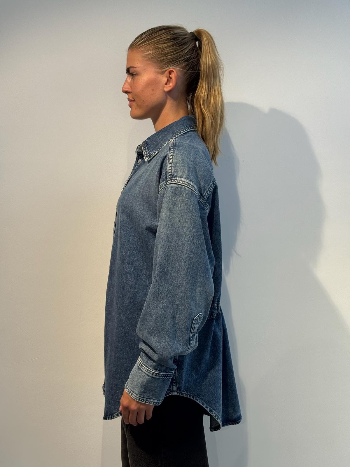 Haikure Victoria denim shirt Blue ryder
