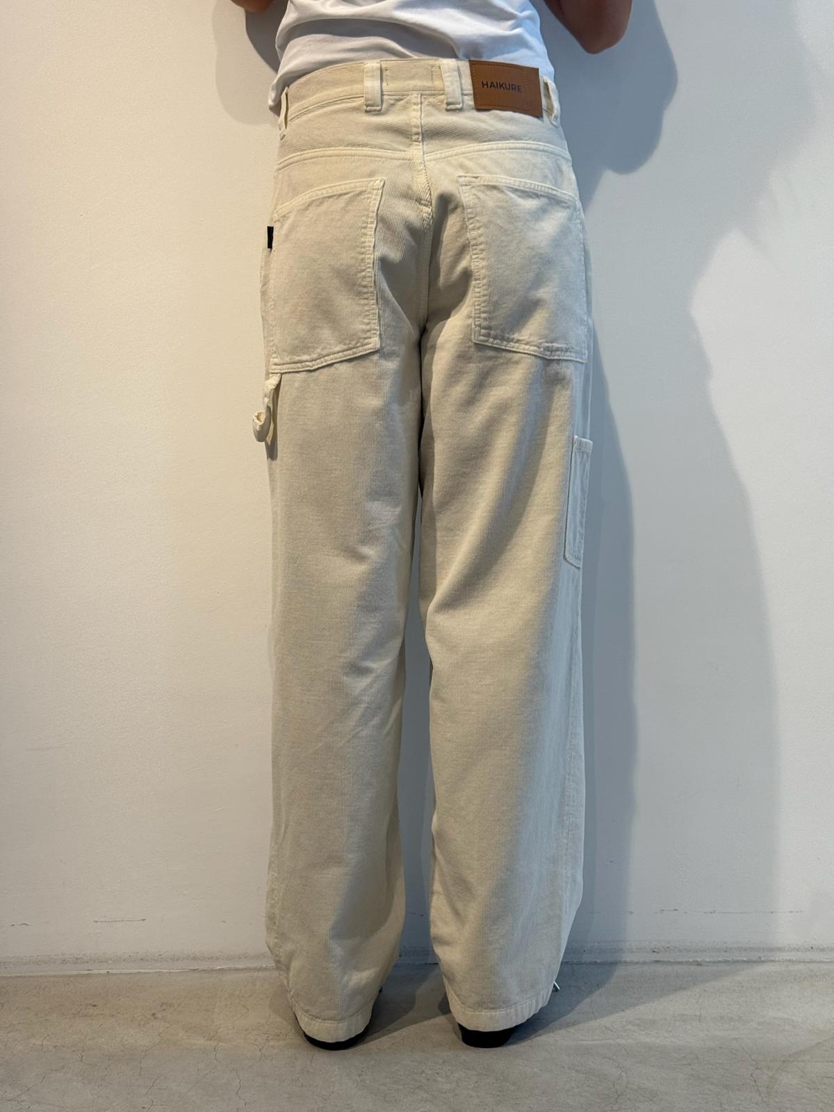 Haikure Sibilla velvet pier jeans  Snow