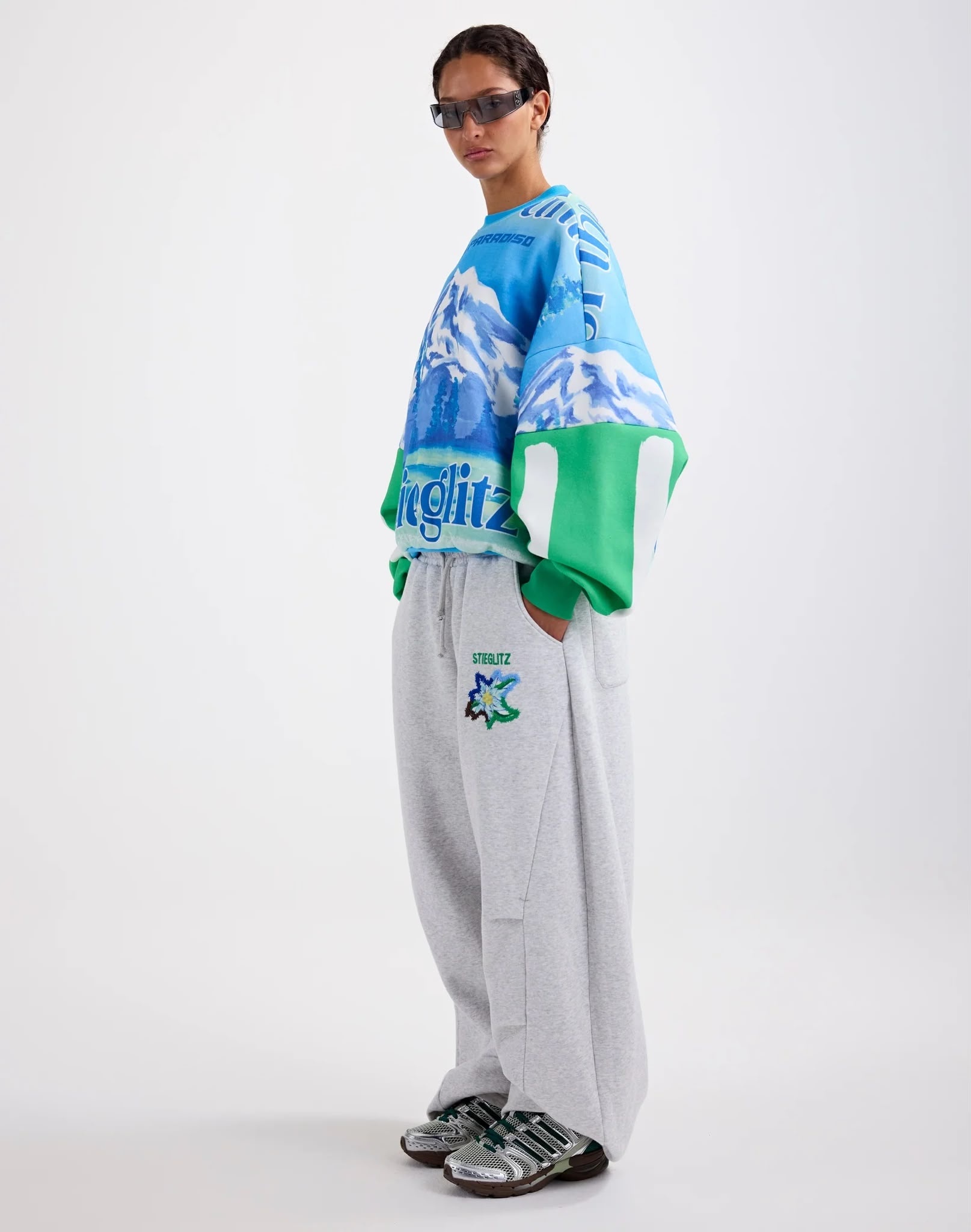 Stieglitz Xavina regular sweater Blue