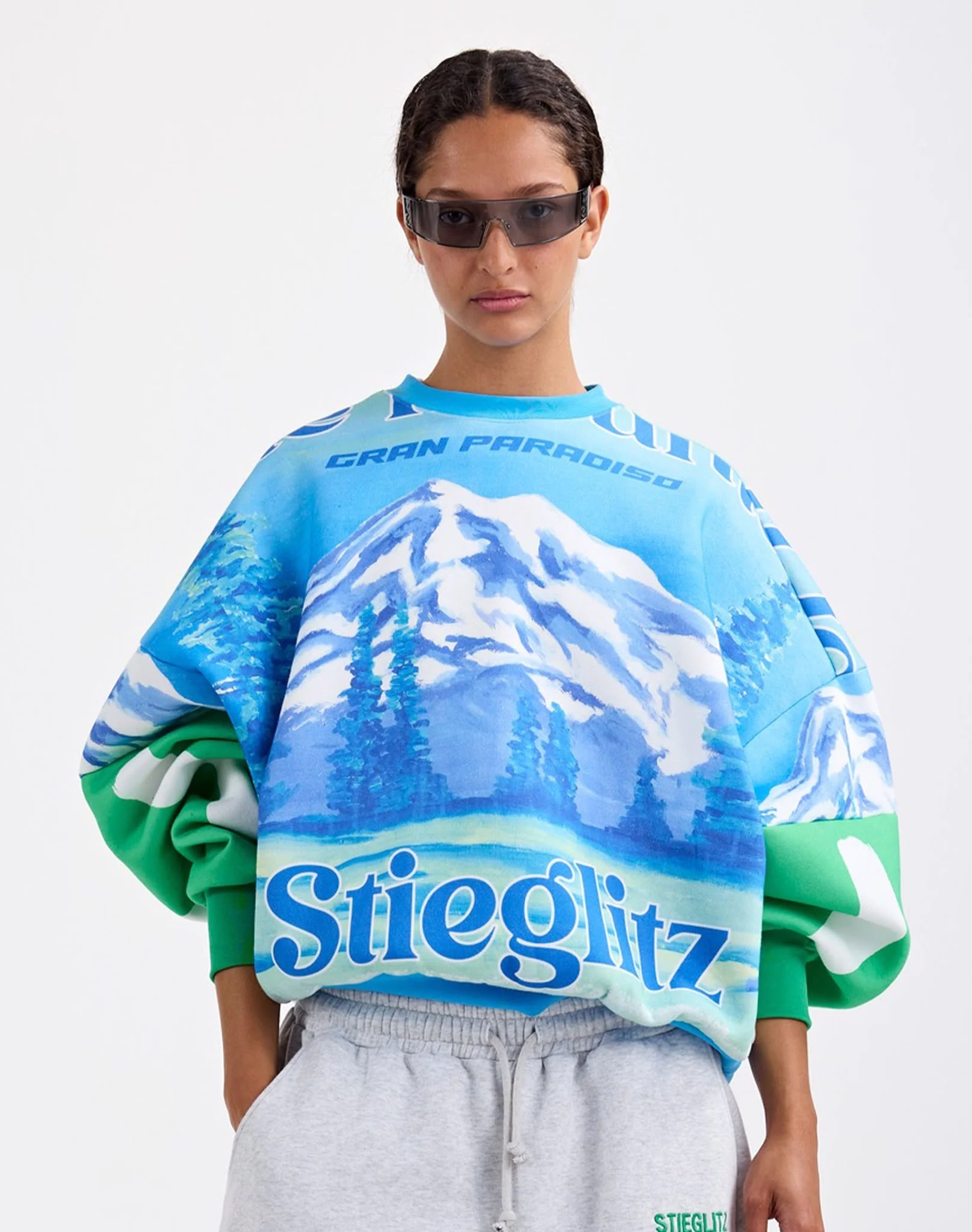 Stieglitz Xavina regular sweater Blue
