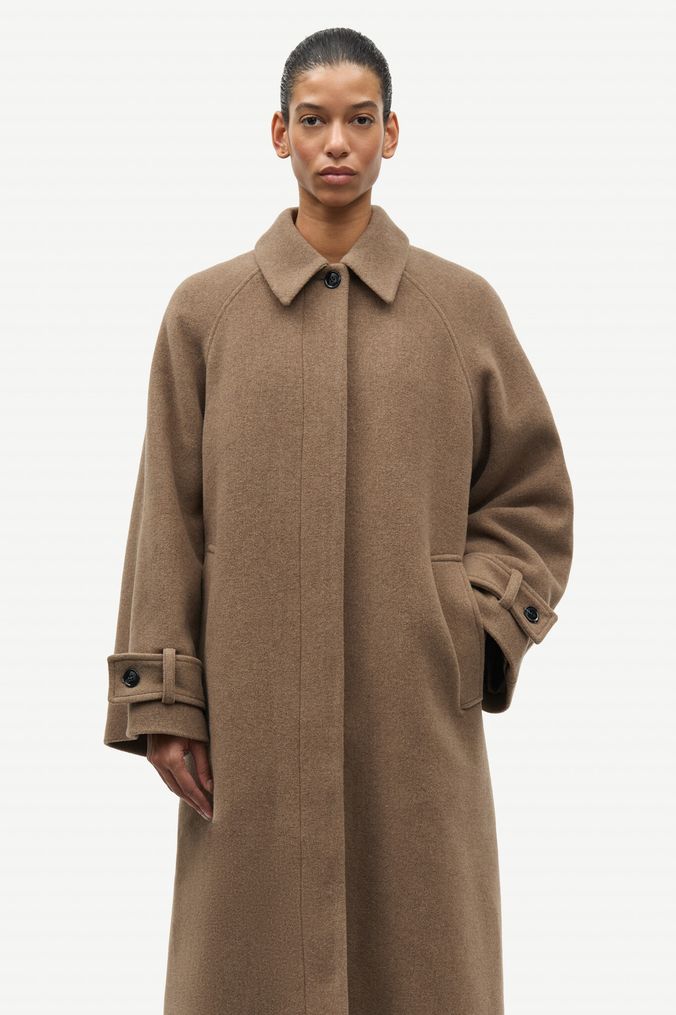 Samsoe Samsoe Alma coat Camel