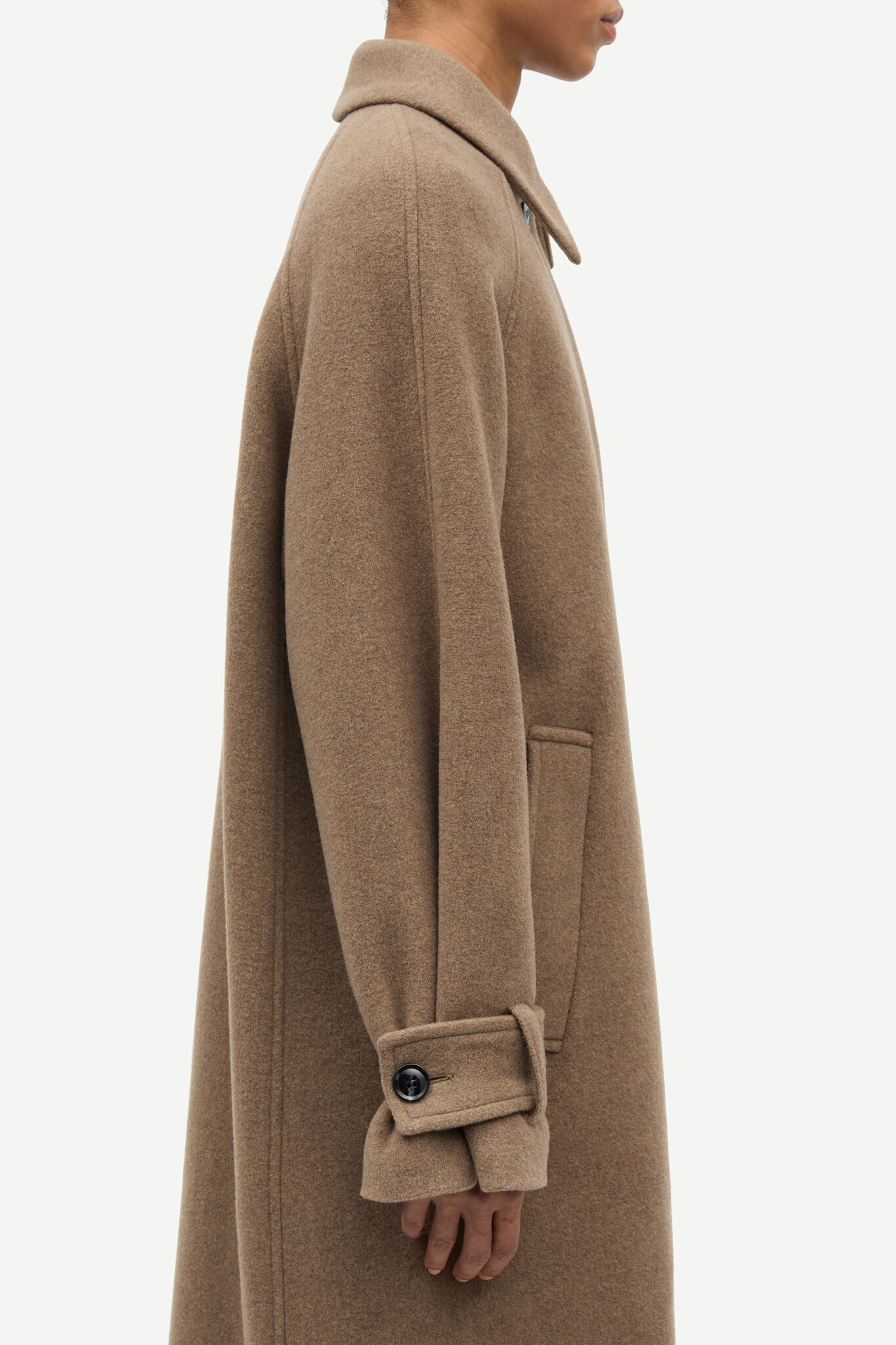 Samsoe Samsoe Alma coat Camel