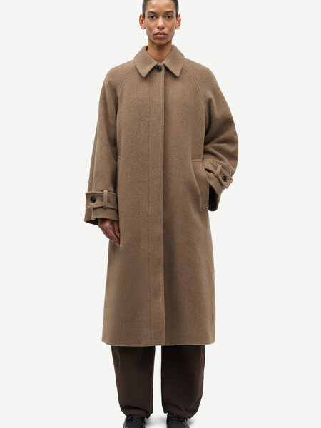 Samsoe Samsoe Alma coat Camel