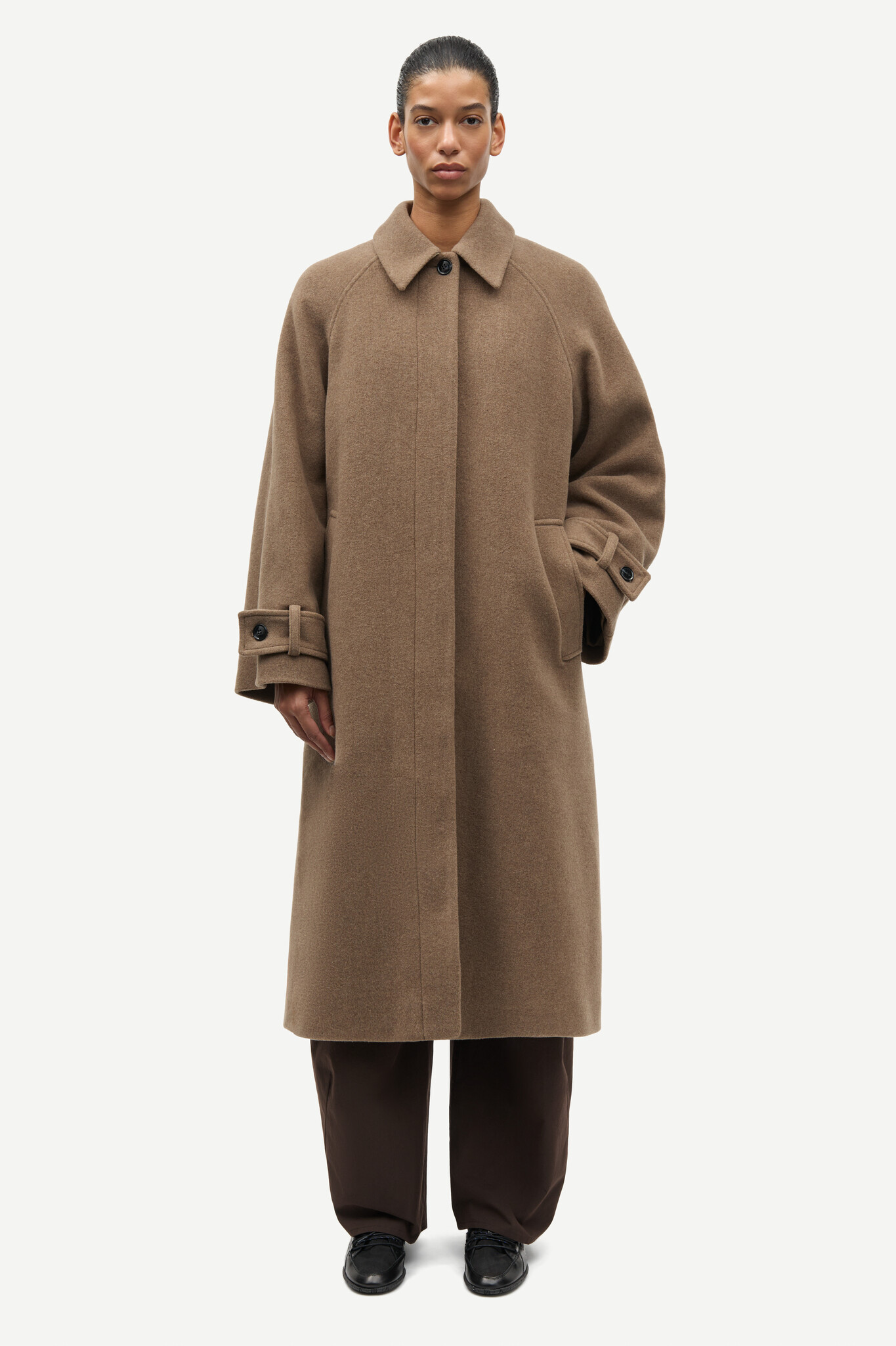 Samsoe Samsoe Alma coat Camel