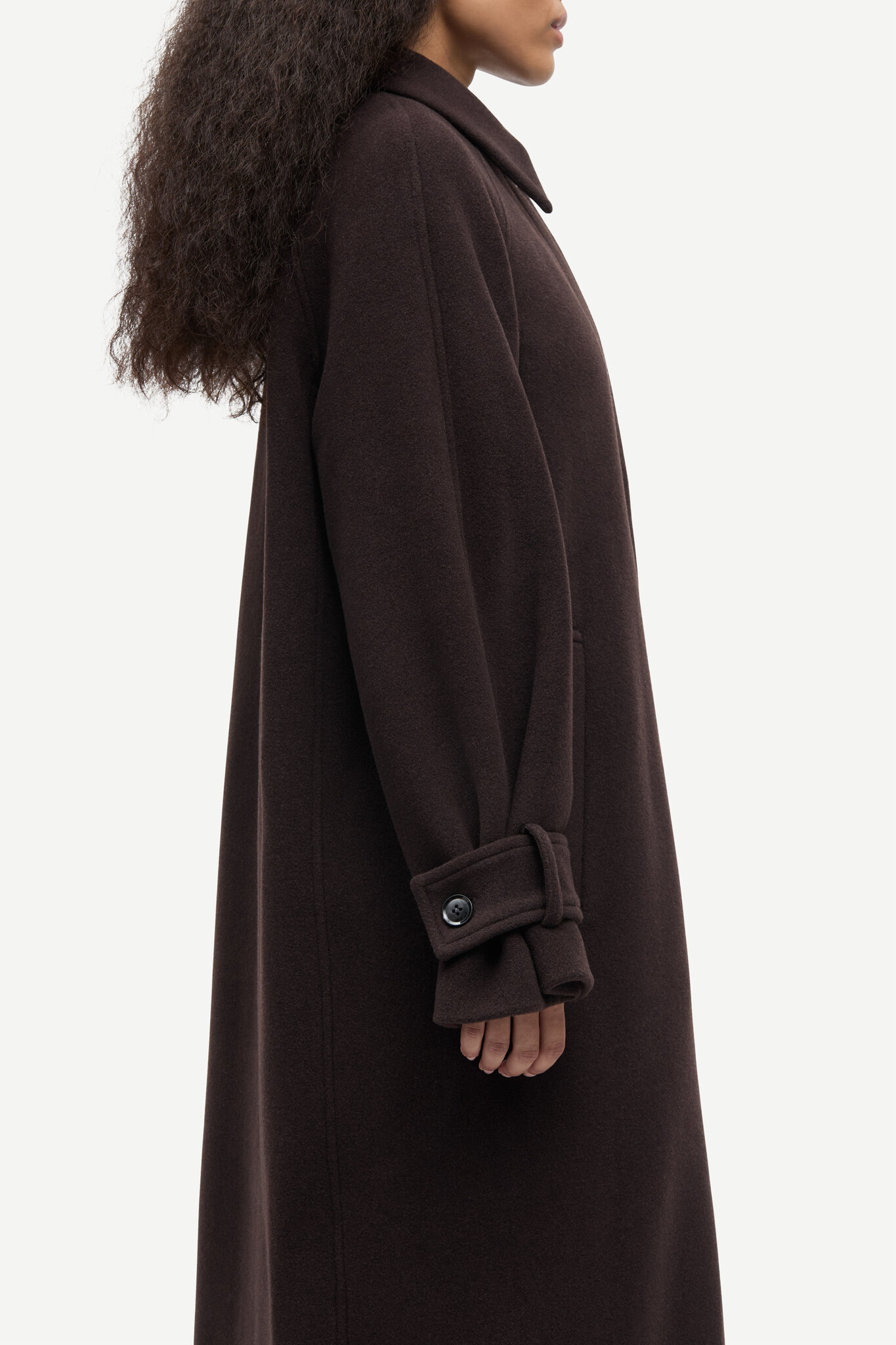Samsoe Samsoe Alma coat Mole