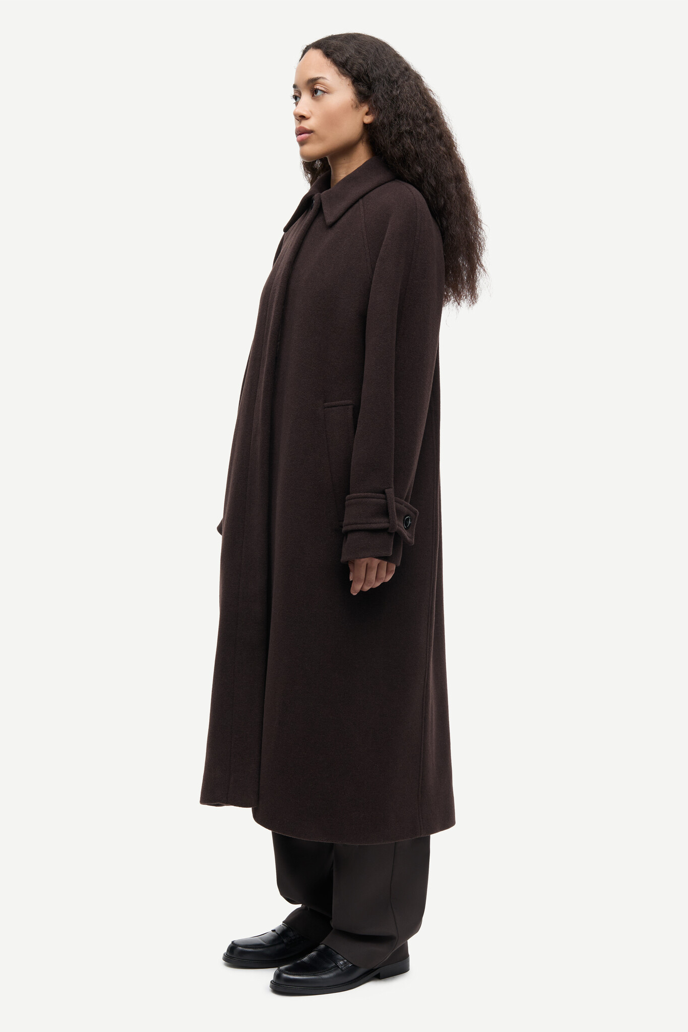 Samsoe Samsoe Alma coat Mole