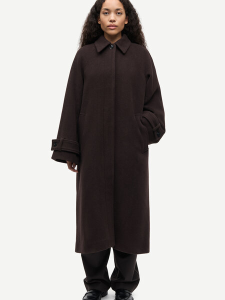 Samsoe Samsoe Alma coat Mole