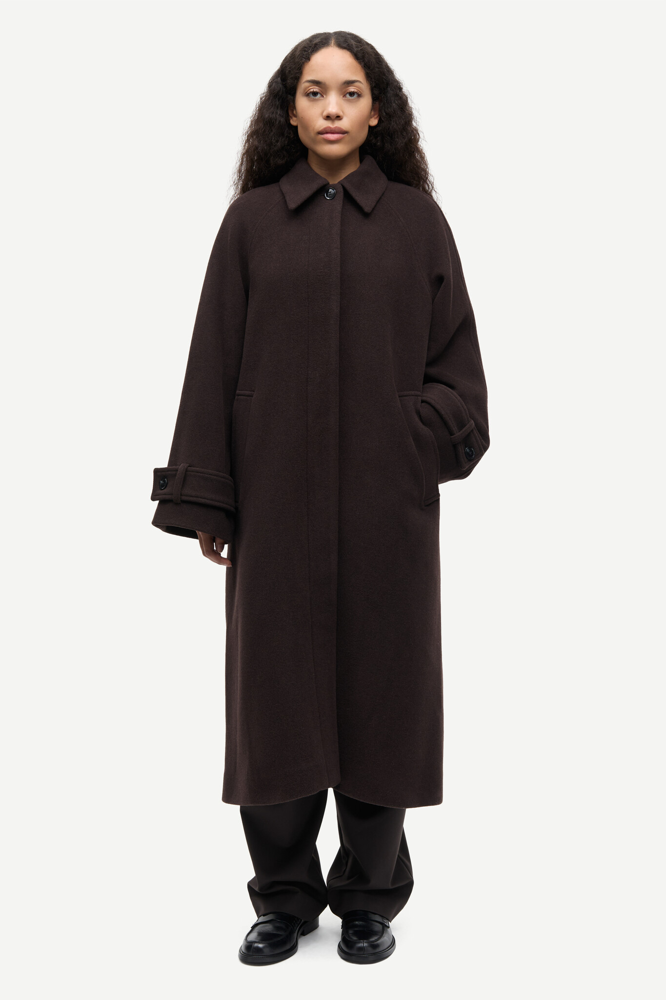 Samsoe Samsoe Alma coat Mole