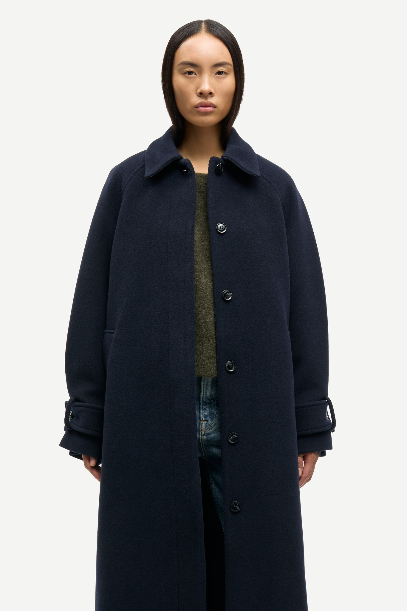 Samsoe Samsoe Alma coat Salute