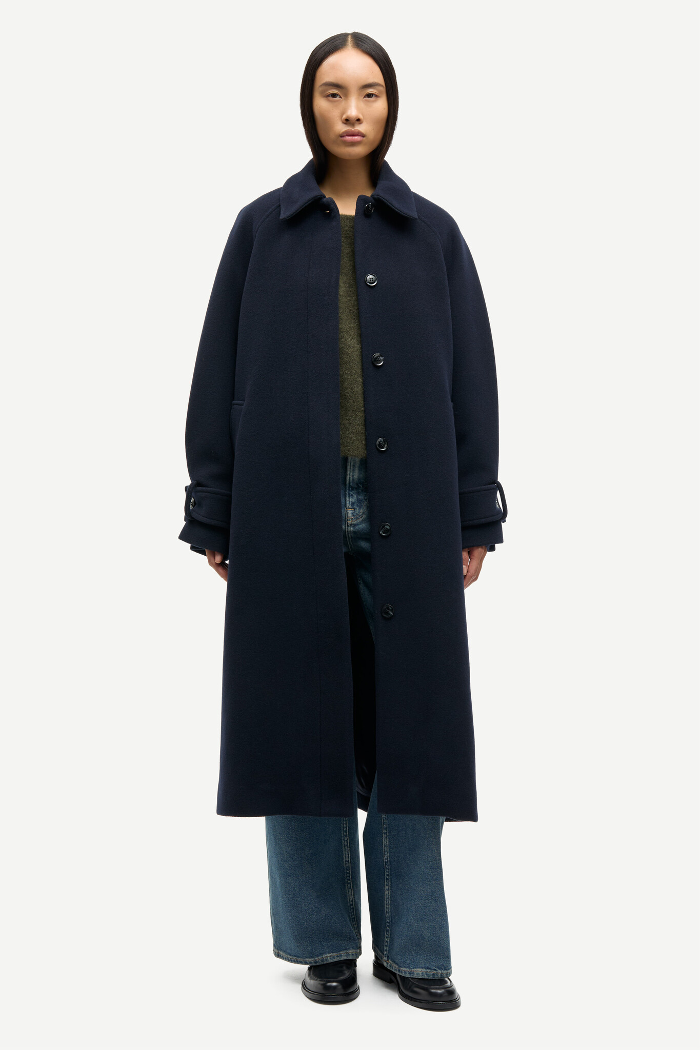 Samsoe Samsoe Alma coat Salute