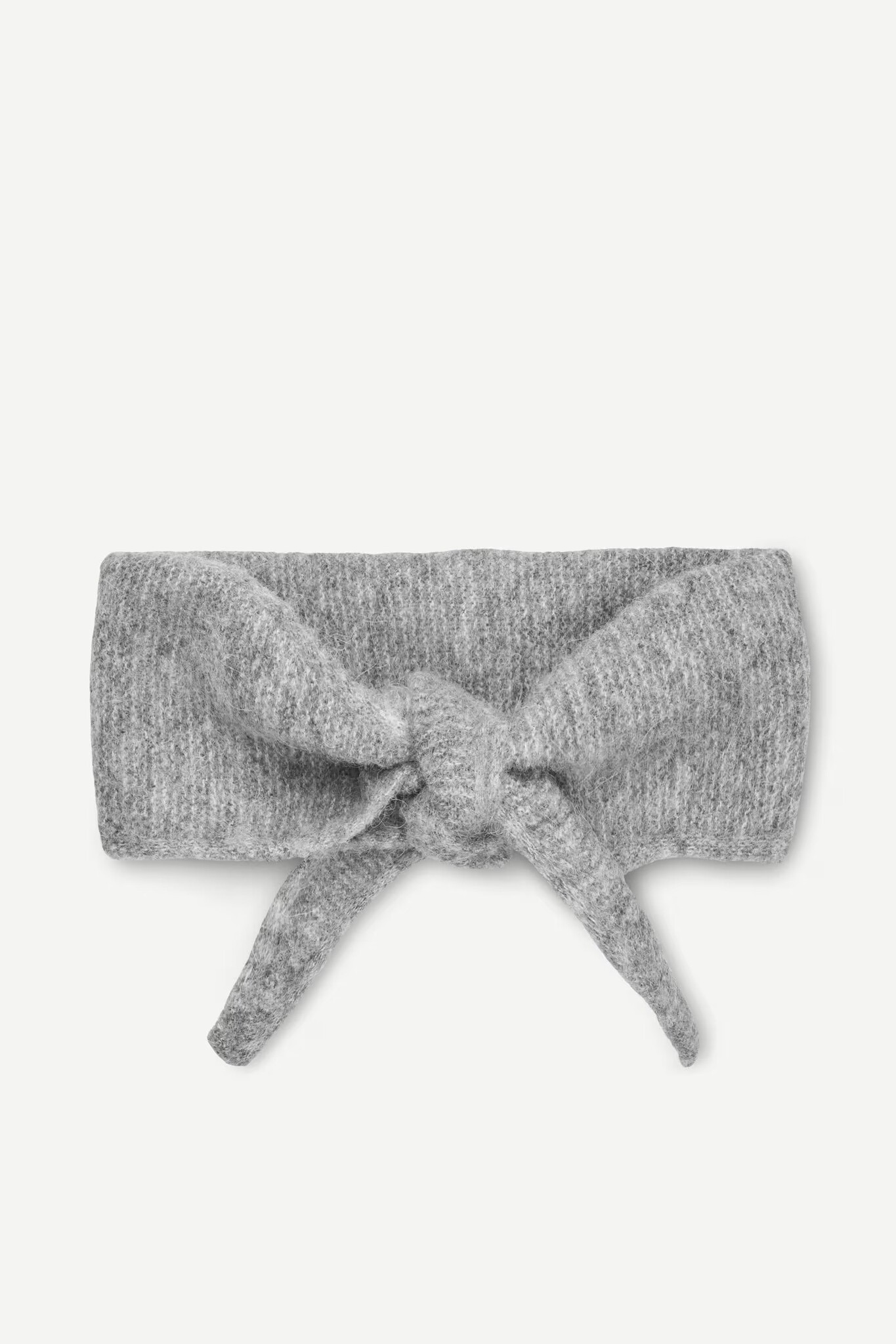 Samsoe Samsoe Sanor triangle scarf Grey melange